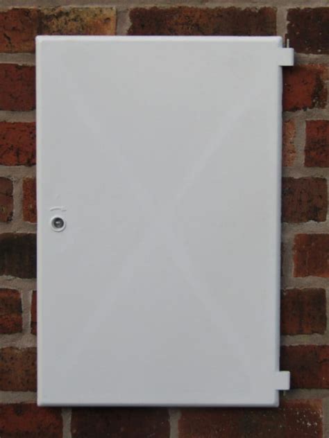 electric box replacement door|electric meter box door screwfix.